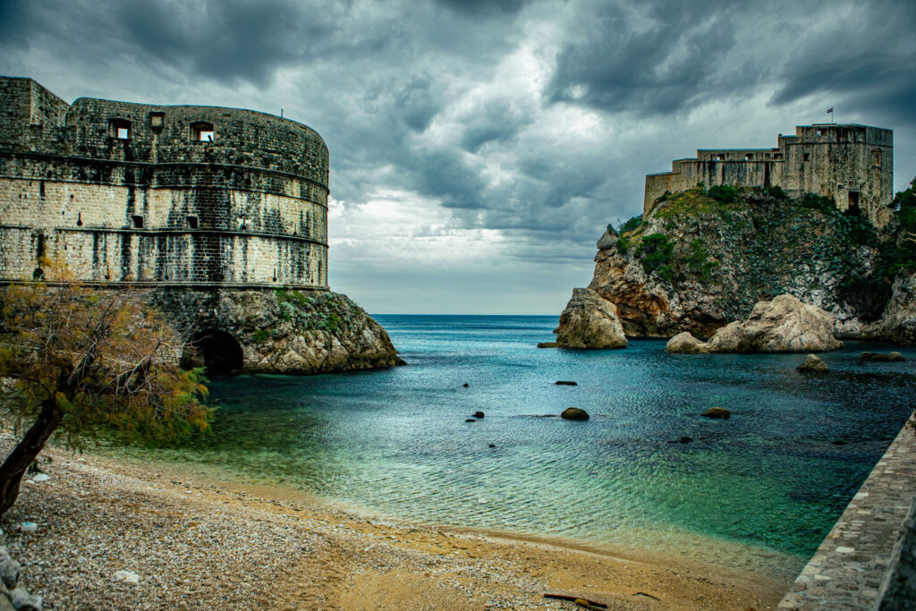 Photo artistique naturel mer rochers paysage architecture